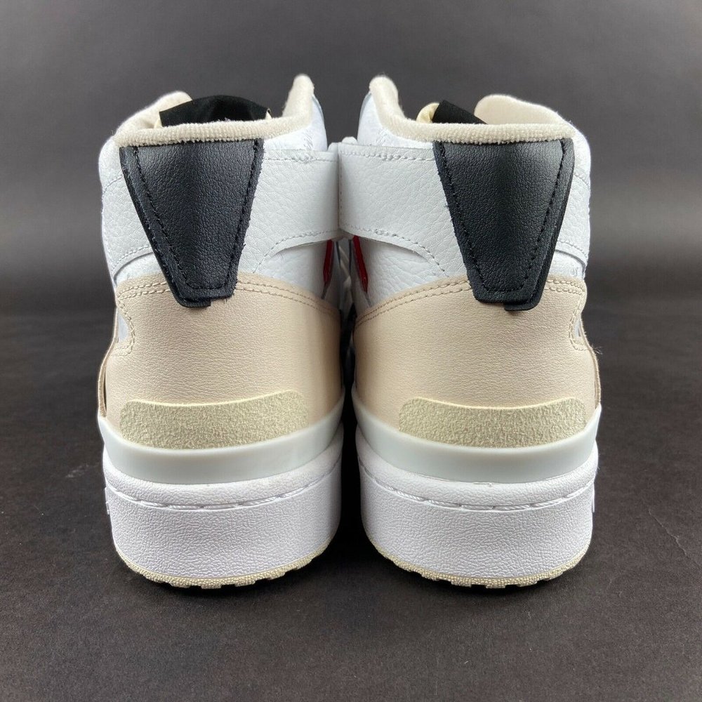 Adidas Men's Forum Exhibit Mid White Black Red Shoes GZ0946 Sizes 8 - 12 - Picture 2 of 9